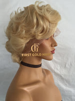 613 Pixie Wig short cut Wigs real Human Hair Wig