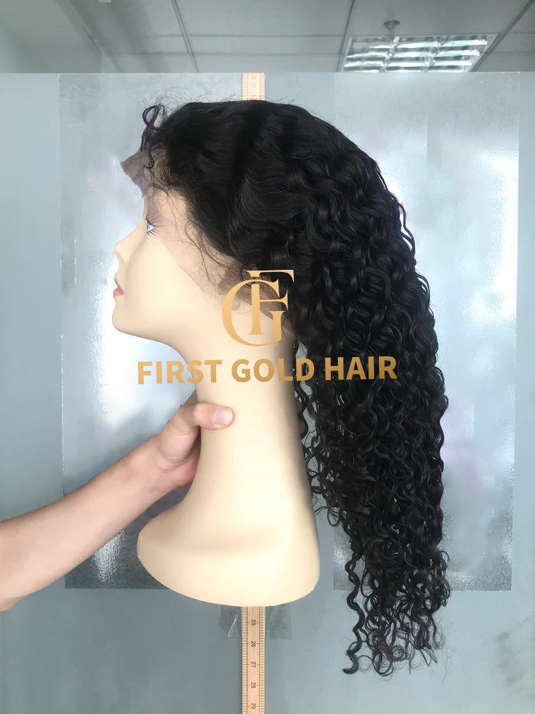 HD Front Lace Wig 13x4  Curly Wigs 26Inch 180density  Human Hair Wig