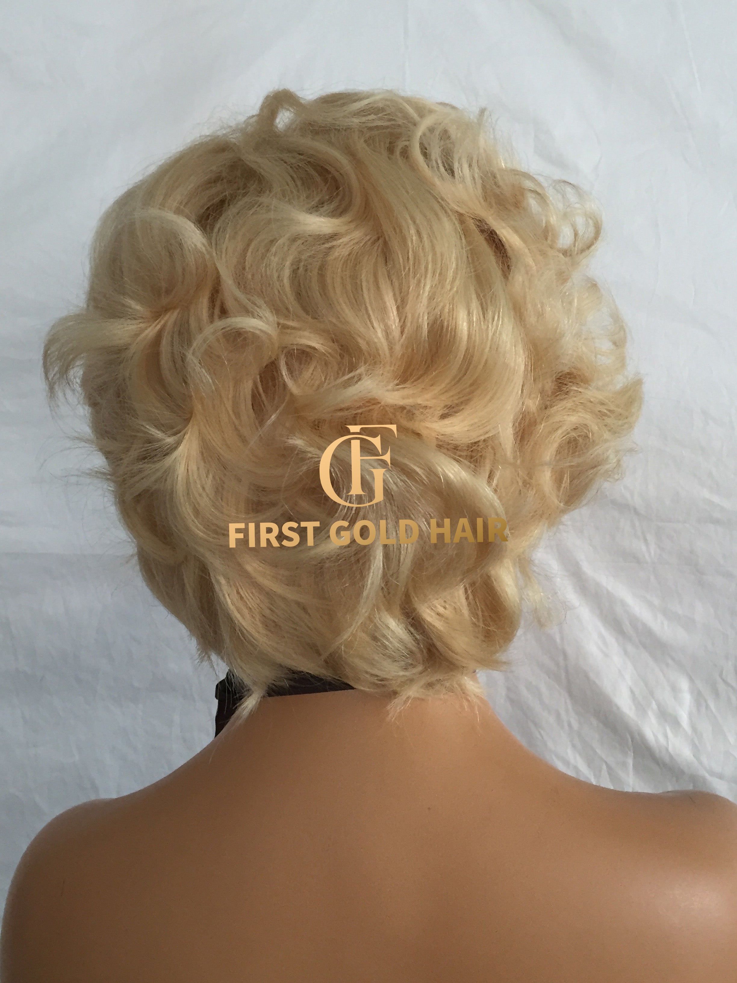 613 Pixie Wig short cut Wigs real Human Hair Wig