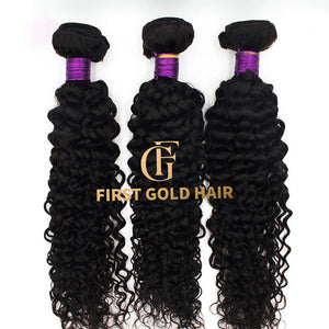 Curly 3 pcs wholesale bundle deal 100% human virginhair 10 to 30inch