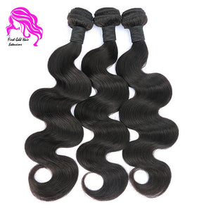 Body Wave Bundle Deal 3 Bundles With one 4*4 Closure 100%Virginhair Human Hair