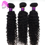 Curly 3 pcs wholesale bundle deal 100% human virginhair 10 to 30inch