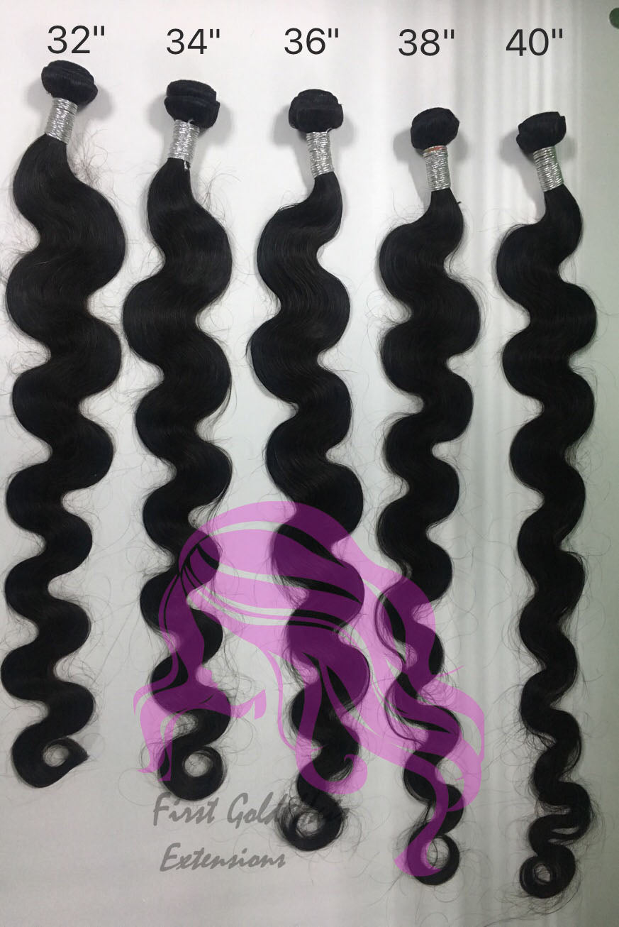 body wave 3 pcs  wholesale bundle deal 100% human virginhair 10 to 40inch