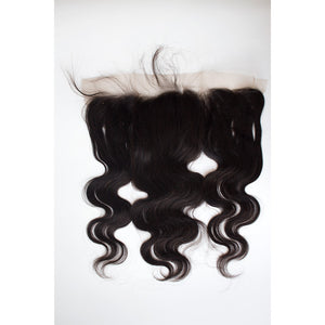 Brazilian Body Wave 3 Bundles With one transparent 13*4 Frontal 100% virgin Human Hair